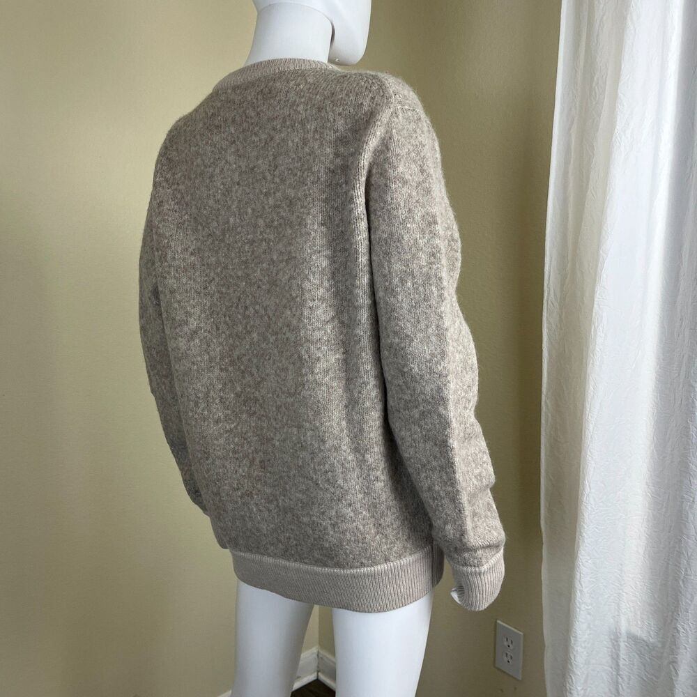 Wallace & Barnes Unisex Wool Llama Alpaca Crewneck Sweater Outdoor Casual Winter - Picture 13 of 15